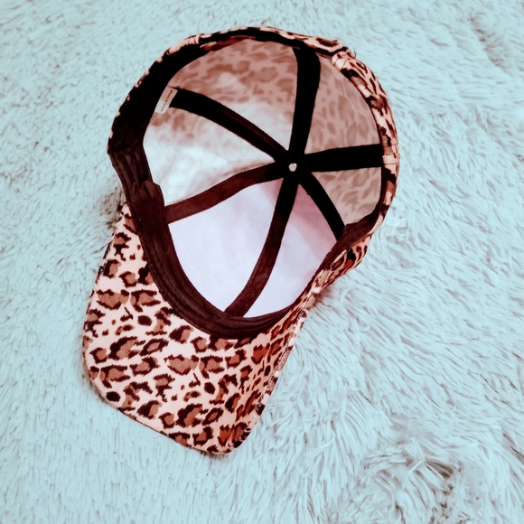 Leopard Print Baseball Hat - Picture 2 of 3